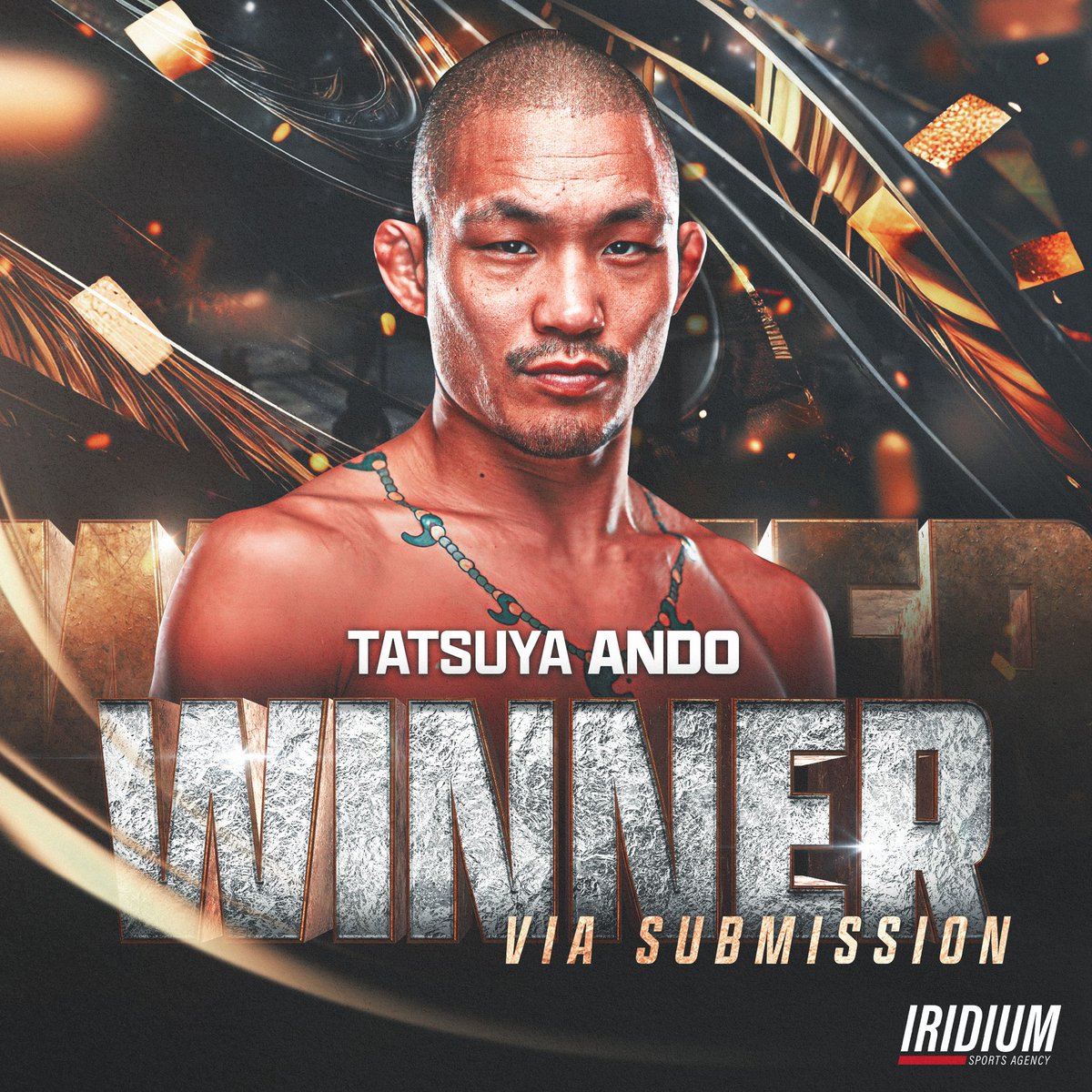 TeamIridiumISA's tweet image. 🚨 #TeamIridium hammer @kirinji90 racks up his 2nd straight stoppage, improving to 16-4-1 with the win at @rizin_PR 👏🏼 #TheDarkside