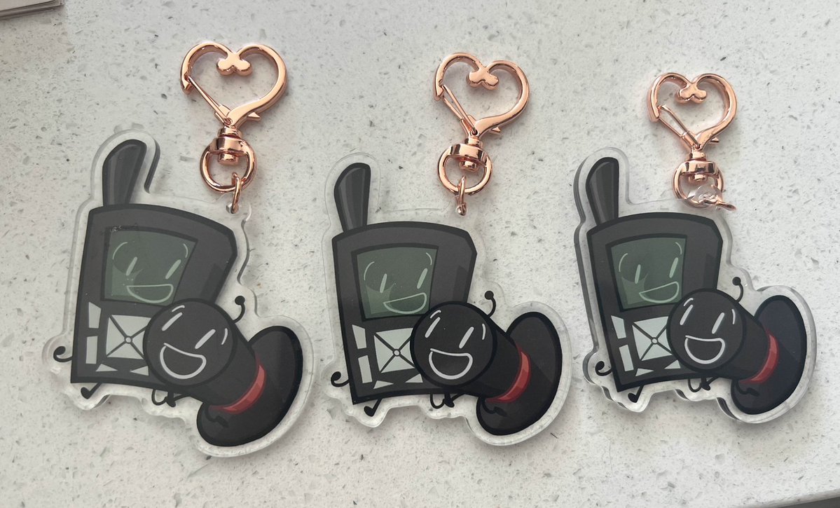 elisplushies's tweet image. keychains have been produced