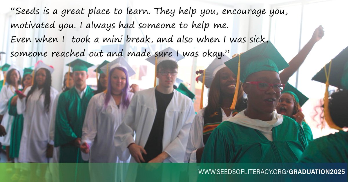 It’s true. We call, text, email, send postcards. We believe in you even when you don’t believe in yourself.  
🎓  Be a Student: buff.ly/kswuGVg
✏️ Be a Volunteer Tutor: buff.ly/4UbrPfF
⭐ Keep Seeds free for students: buff.ly/2fbAURg
