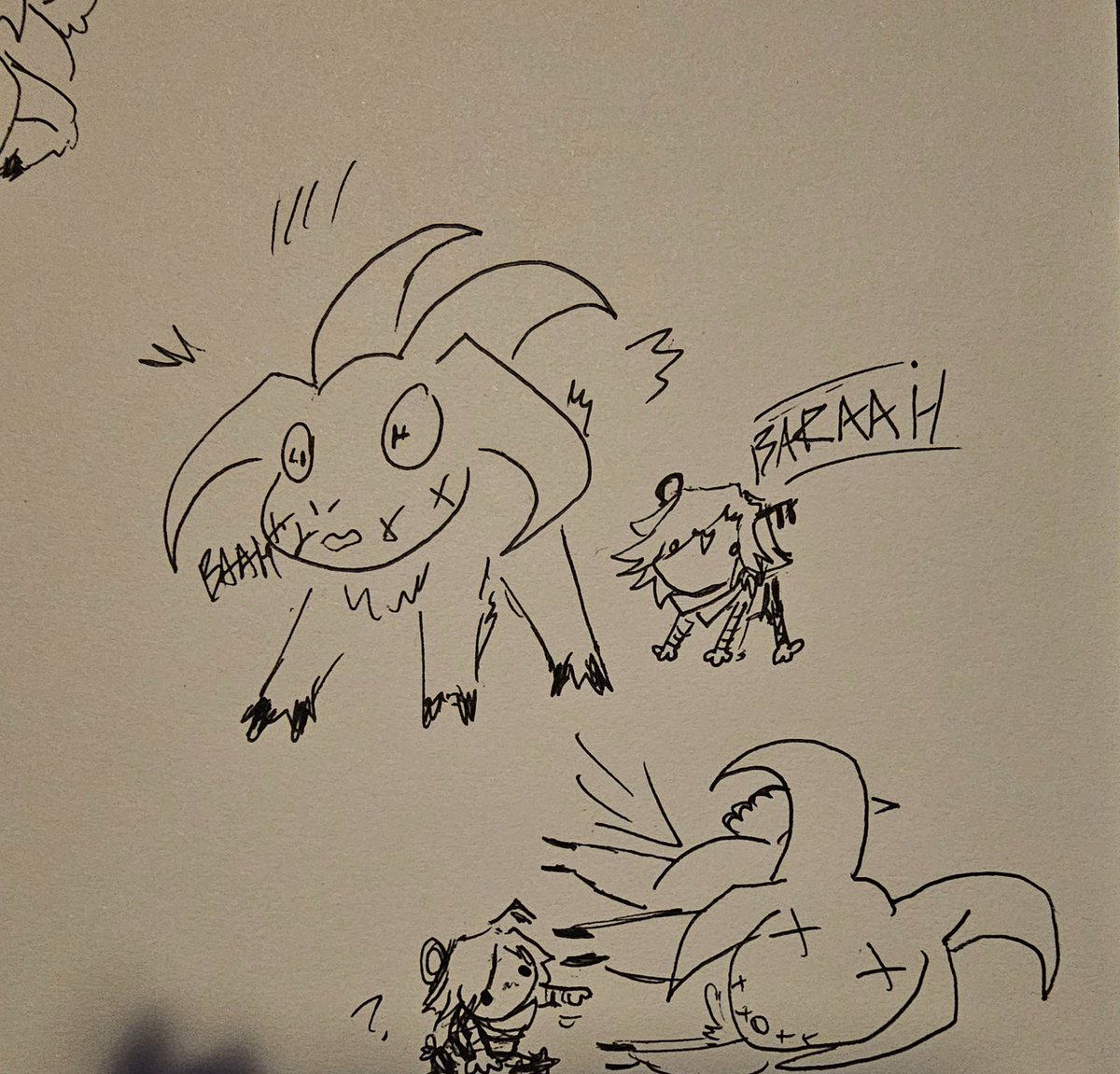 jadedcryptid's tweet image. Reeeeeee, more art will be posted soons
Been a bit busy
So heres some drunk doots from friday night
#GuiltyGearStrive #abacelsus #Paracelsus #ABA #GGST