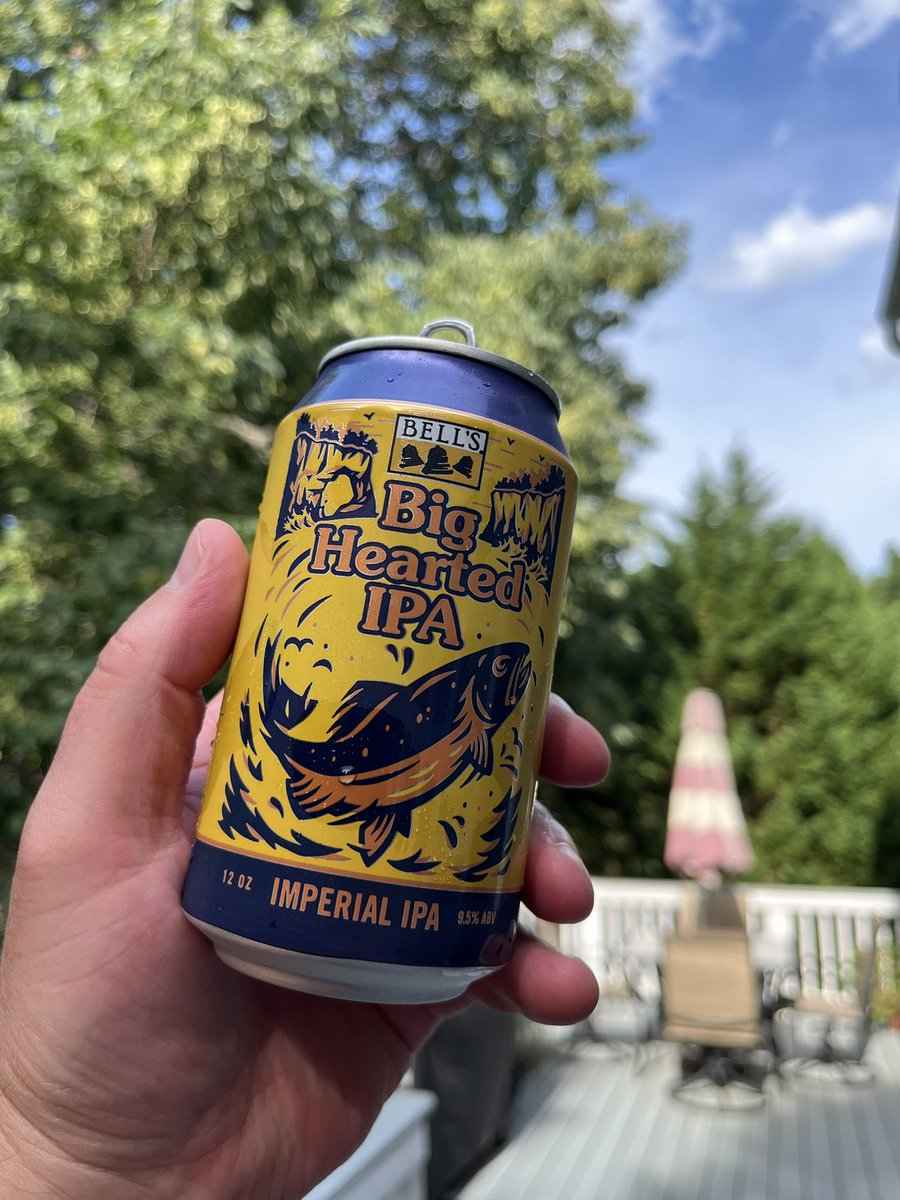 ThisIsFuggs's tweet image. Bell’s #BigHearted #Imperial #IPA 9.5 #Banger 💥 #BuzzedTwitter