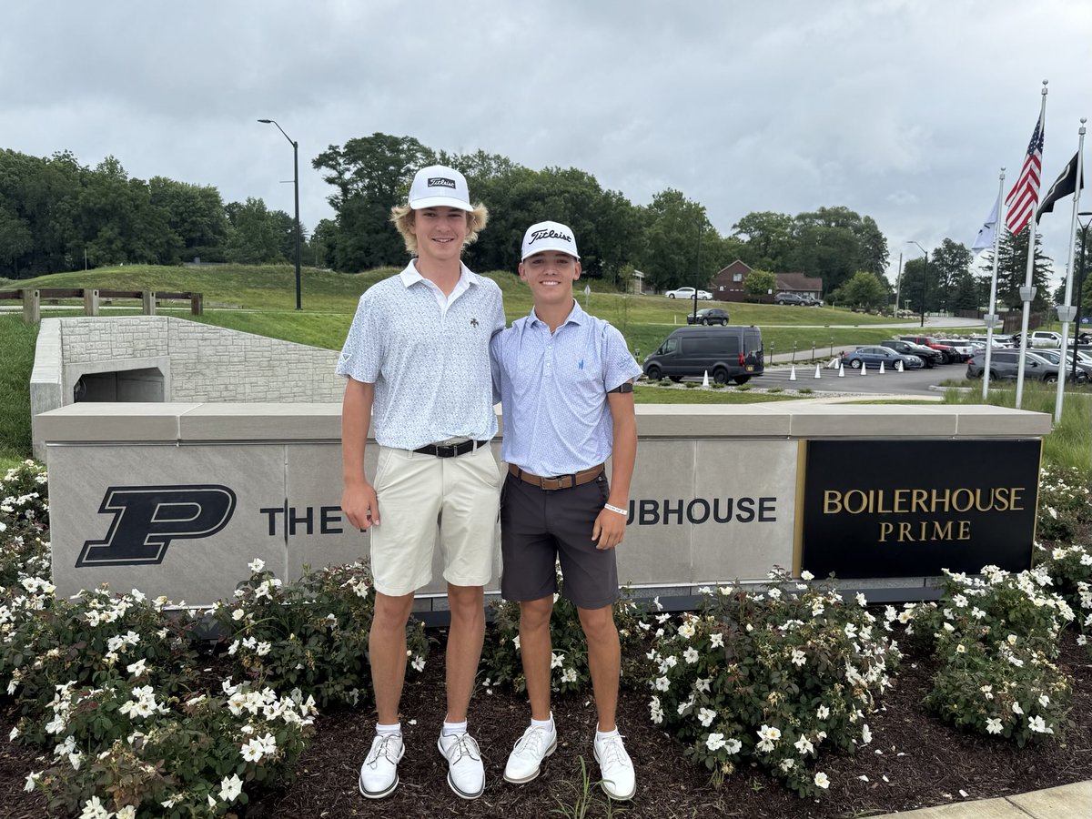 Practice day 1 in the books.  Good luck Jaxson and Zack!!