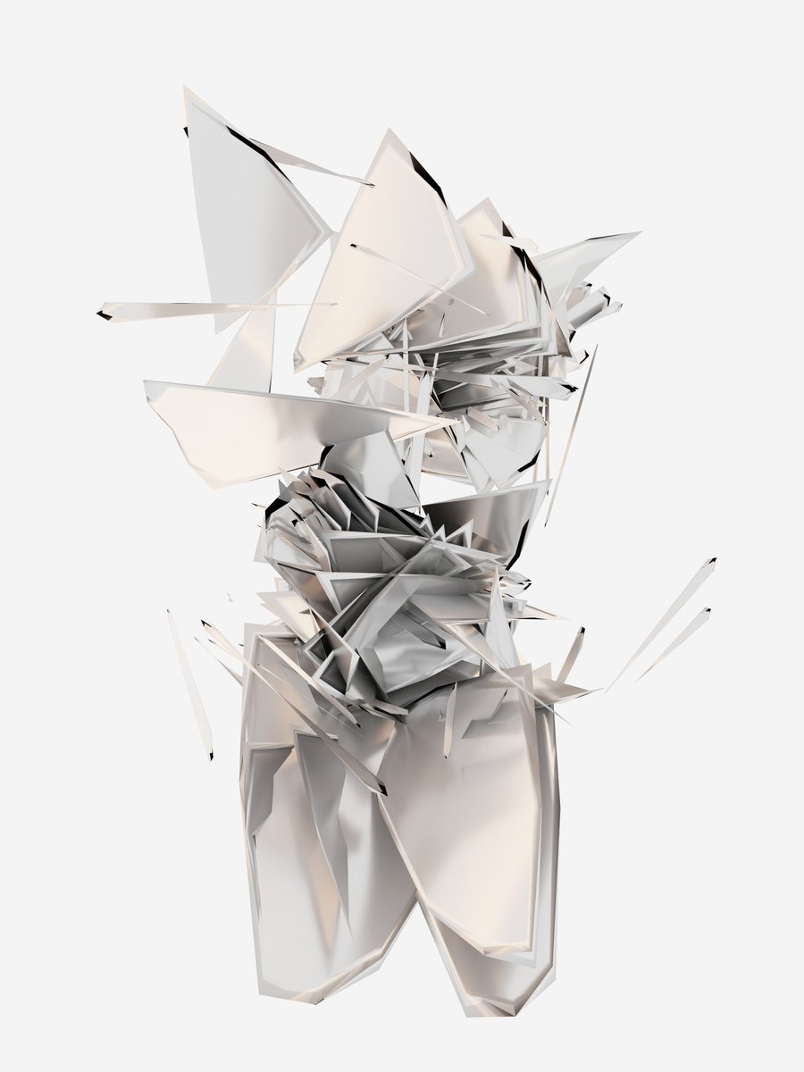 conrad46b's tweet image. Fragmented Man on secondary 
50 tez 
objkt.com/tokens/KT1KSVt…