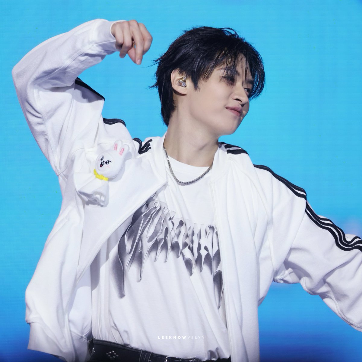 3leelino's tweet image. Cutest minho 💙

#dominATE_paris  250727
#LeeKnow #리노