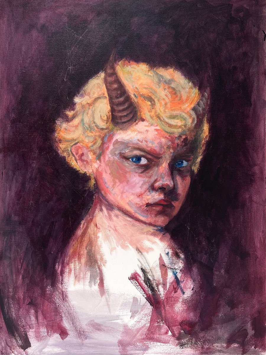 Title: The Unredeemed Child

Medium: Acrylic on Canvas
Dimensions: 60 × 80 cm
2025