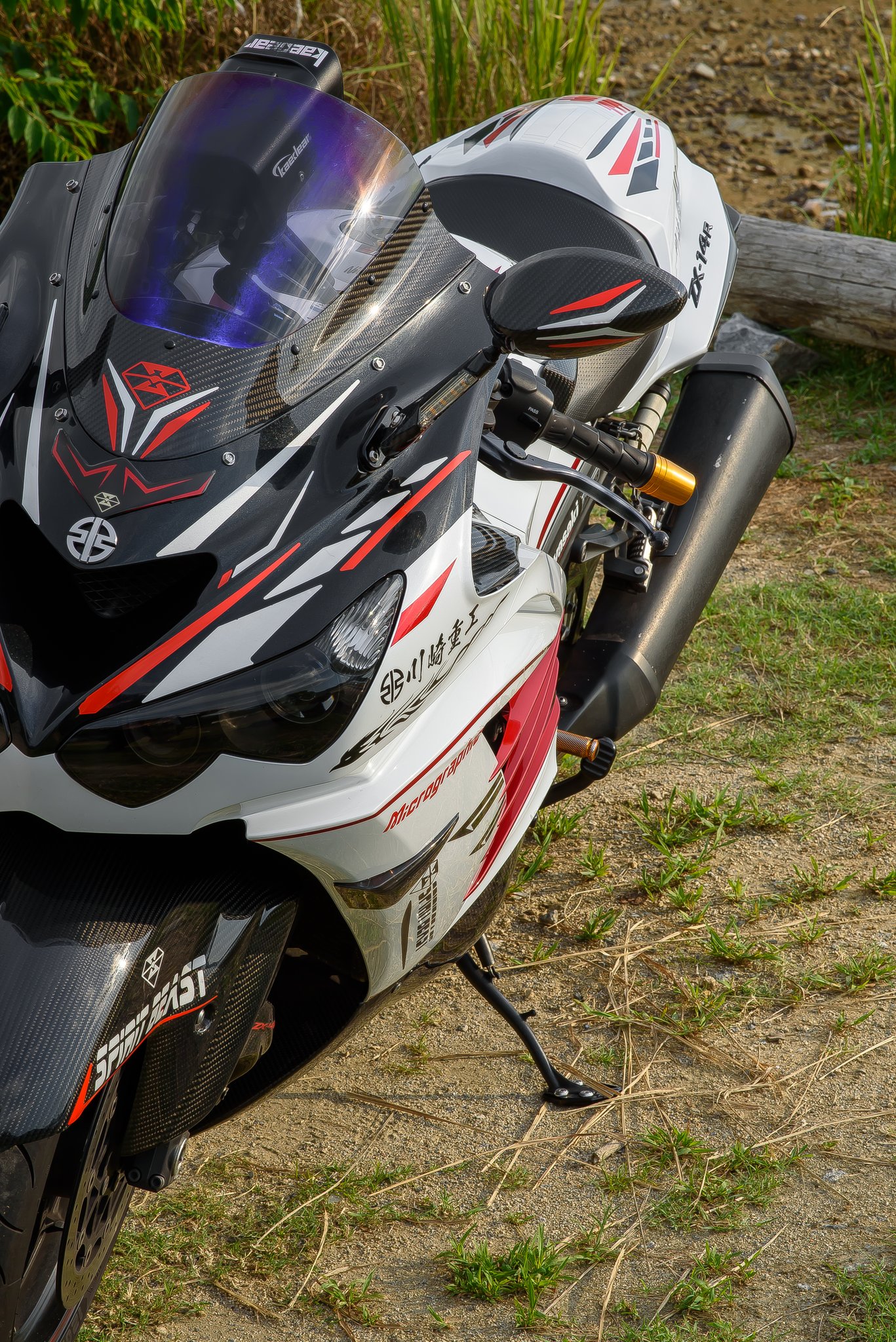 竜神沼　模写 痛車 痛単車 カスタムバイク紹介 秋葉原UDX駐車場ブログ: 秋葉原