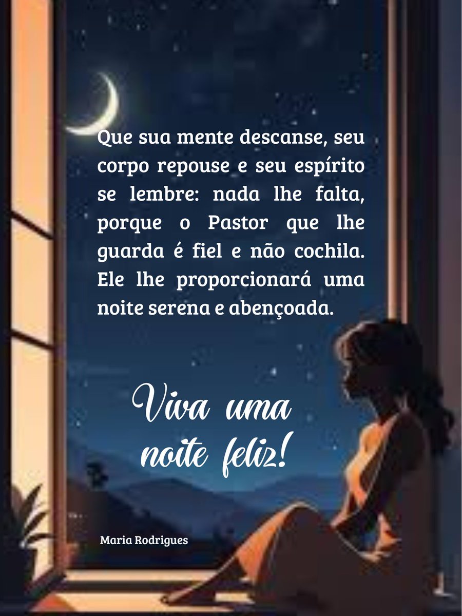 7MariaRodrigues's tweet photo. #boanoite #descansar #repousar #Deus https://t.co/bgXv6BcdHi