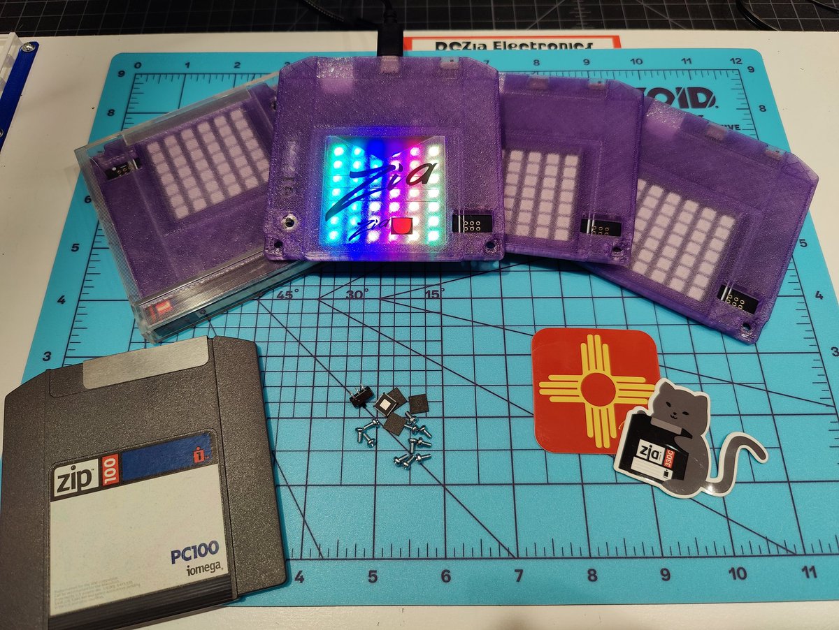 hamster @hamster@fosstodon.org (@hamster) on Twitter photo Whew assembly is done. The <a href="/DCZia505/">DC Zia - 💾 - dczia@defcon.social</a> badge is looking good. RP2040 based, accelerometer, microphone, SD card slot, <a href="/flipper_zero/">Flipper Zero</a> expansion pinout. Open source, open hardware - everything including the shell STLs are on GitHub.
tindie.com/products/39507/ Whew assembly is done. The <a href="/DCZia505/">DC Zia - 💾 - dczia@defcon.social</a> badge is looking good. RP2040 based, accelerometer, microphone, SD card slot, <a href="/flipper_zero/">Flipper Zero</a> expansion pinout. Open source, open hardware - everything including the shell STLs are on GitHub.
tindie.com/products/39507/