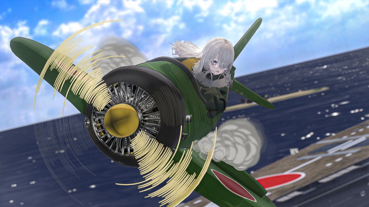 World: 帝国陸海軍兵器展示場
#ナナセノワール3D
#KBのおもちゃ箱
#ふわふわ飛行機