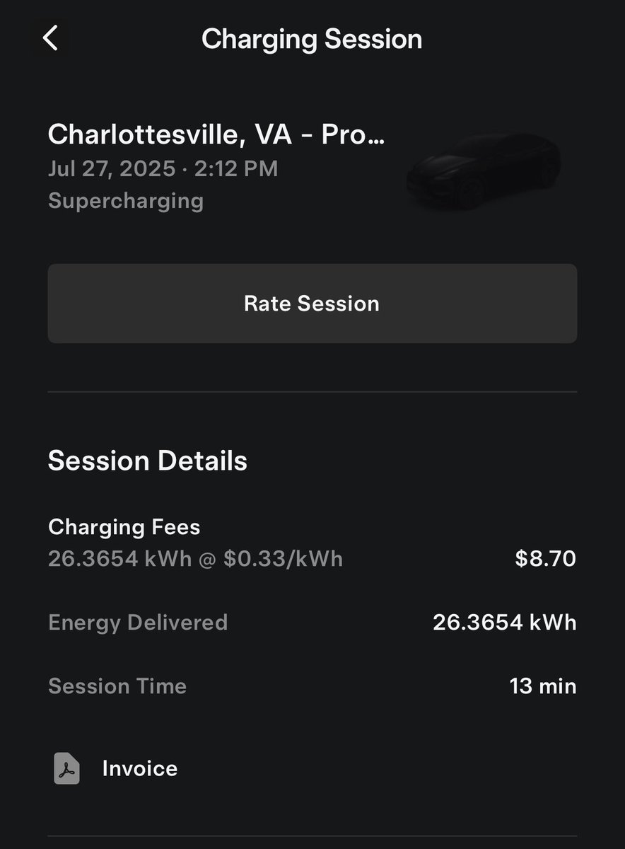 MaxPatten's tweet image. Tesla charging (with membership with non tesla) is so, so much cheaper than other options and the locations are so good (Wawa and Sheetz in VA). With a 400V vehicle there’s no reason to choose anything else.