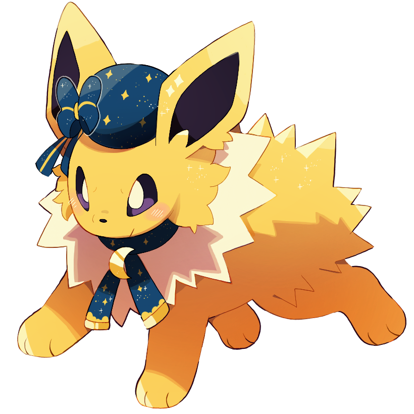 sleepy_cheeky's tweet image. My part for an eeveelution collab!! ⚡️
I adore the Pokémon cafe outfit I had to draw it! ;0;
#Pokemon