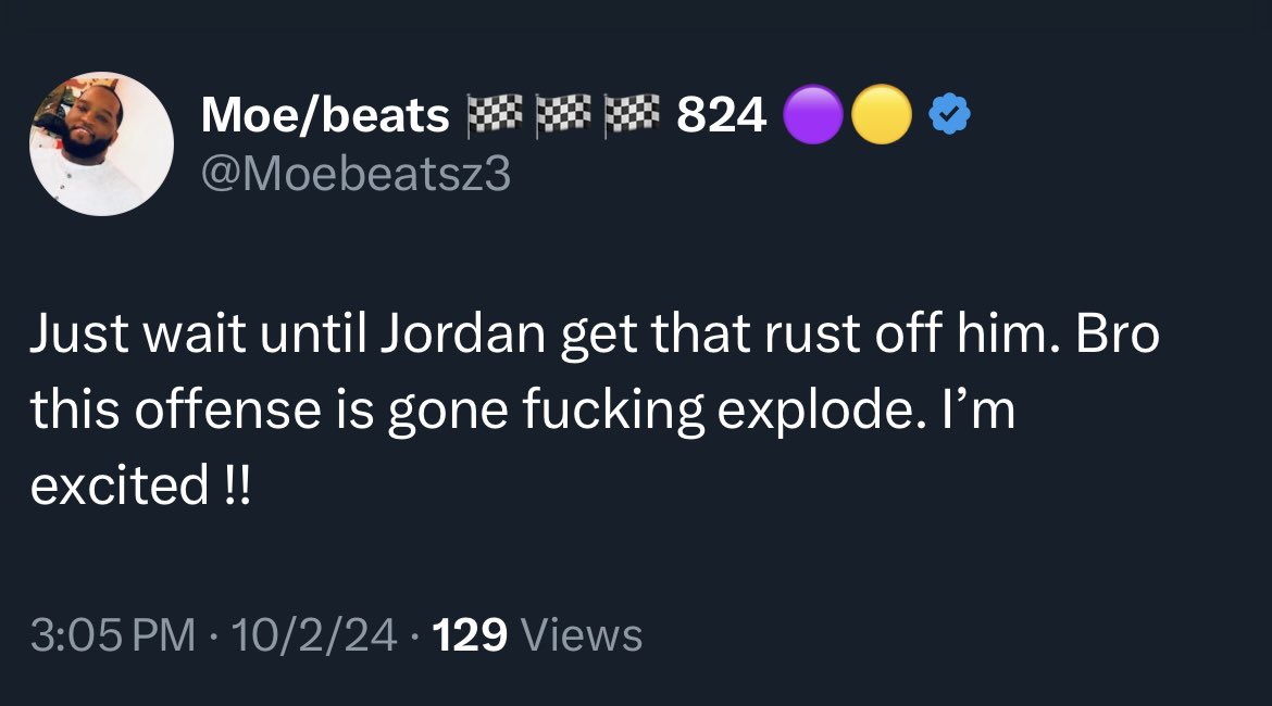 Negative . It's just I'm tired of the same lies . You think I care? Cmon now. Just stop tweeting dumb shit . He not about to do shit