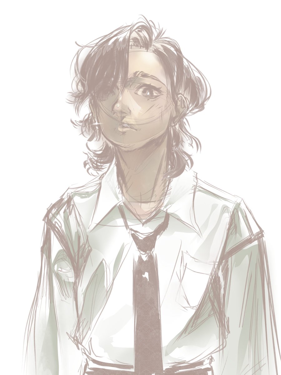 Acemani3's tweet image. practicing drawing faces rn