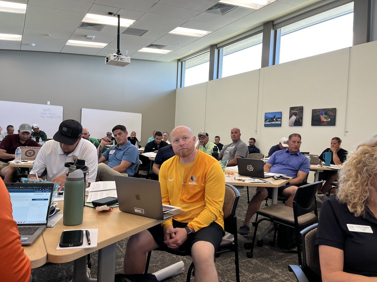 CHSAA Commissioner Krueger leading the Transfer Waiver session on Day 1 of the New AD Summit.  <a href="/CHSAA/">CHSAA</a>