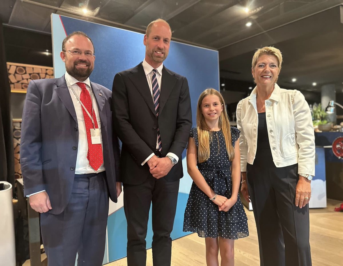 James Squire (@jameswsquire) on Twitter photo Fantastic to join the Prince of Wales & Princess Charlotte of Wales <a href="/KensingtonRoyal/">The Prince and Princess of Wales</a> at the match tonight.
And thank you to Swiss President <a href="/keller_sutter/">Karin Keller-Sutter</a> for the warm welcome.
A night to remember ! 🏴🇨🇭 Fantastic to join the Prince of Wales & Princess Charlotte of Wales <a href="/KensingtonRoyal/">The Prince and Princess of Wales</a> at the match tonight.
And thank you to Swiss President <a href="/keller_sutter/">Karin Keller-Sutter</a> for the warm welcome.
A night to remember ! 🏴🇨🇭
