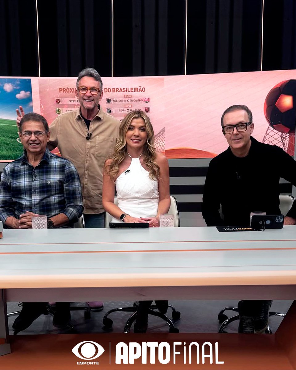 esportenaband's tweet image. APITO FINAL EM NOVO HORÁRIO E DE CENÁRIO NOVO 🤩
Liga ai na tela da @bandtv e se liga na resenha, garotinho 🚨

Assista também no @bandplay e no canal do #EsporteNaBand no YouTube.
#ApitoFinal