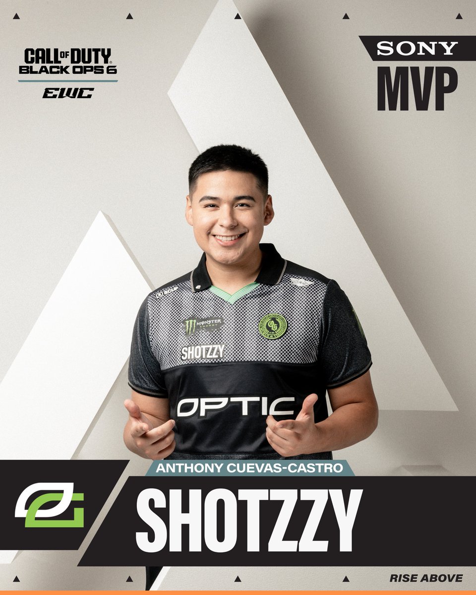THE SUPERSTAR 🤩 

<a href="/Shotzzy/">OpTic Shotzzy</a> is the <a href="/Sony/">Sony</a> MVP for COD BO6 at EWC 25!
