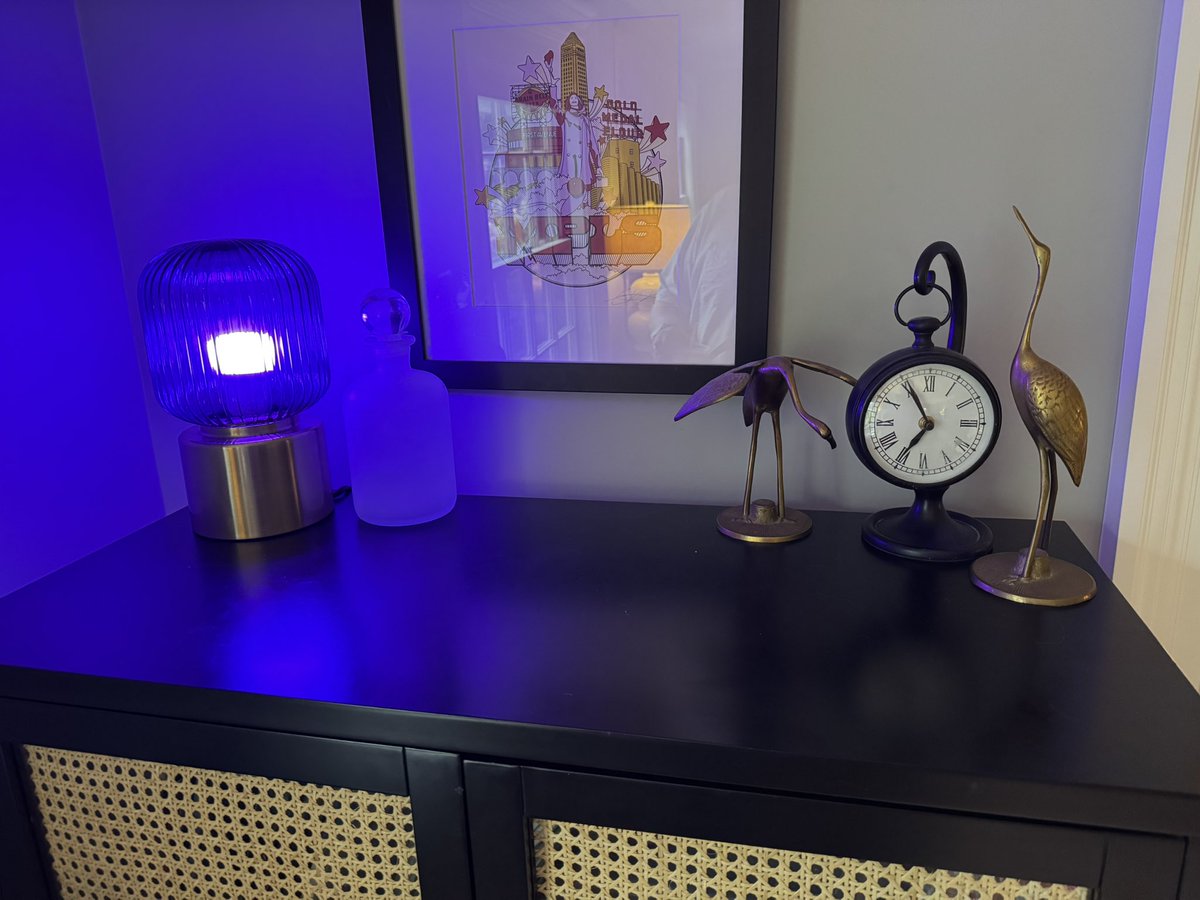SkolRant's tweet image. The new lamp *will* be set to purple every Sunday 💜😤 #Skol #Vikings