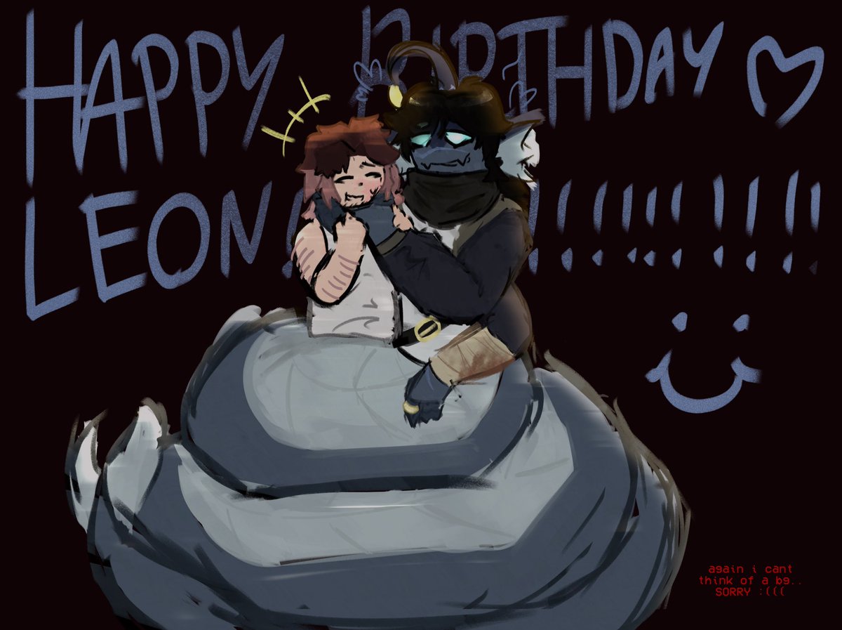 TinyySillyy's tweet image. HAPPY BIRTHDAY LALALALALALALAA @sparky_jaded #sebastiansolace