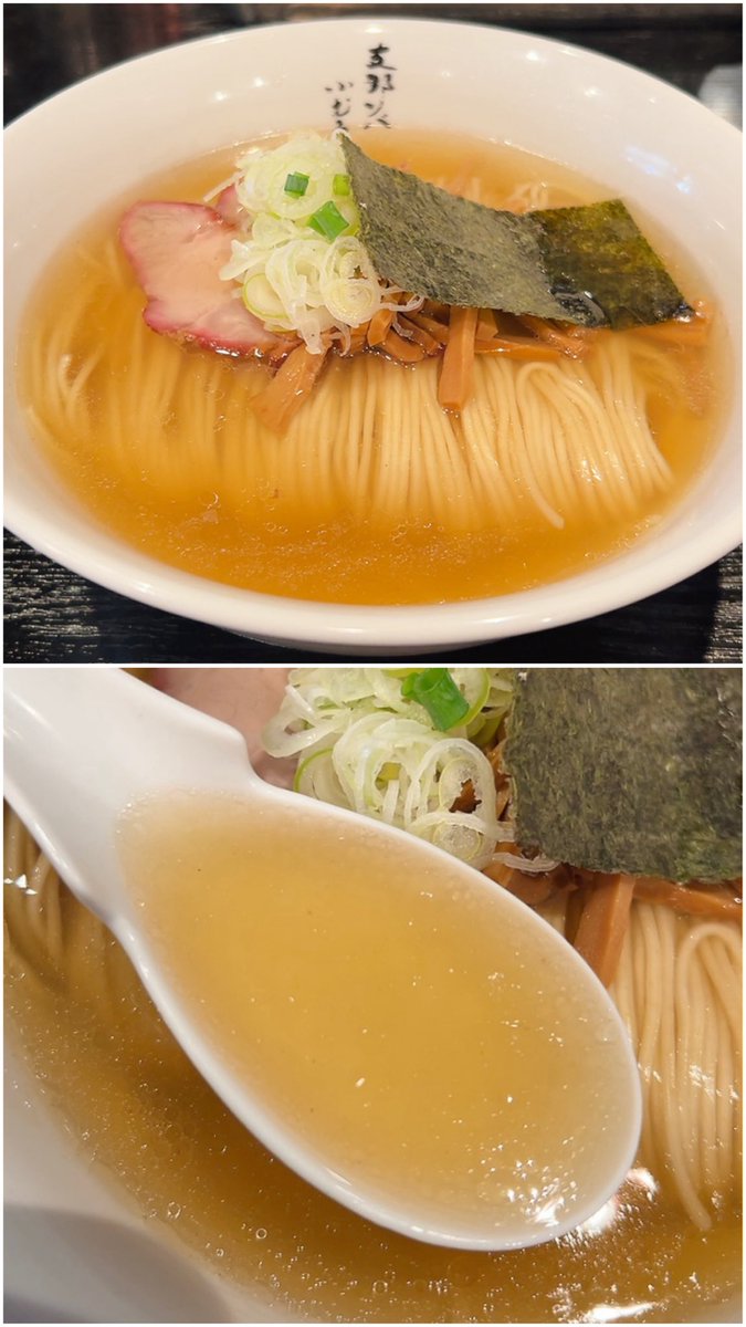 yazoo_226's tweet image. 支那ソバ 小むろ@行徳

支那ソバ(塩)＋海苔5枚＋刻みチャーシュー
ビール中瓶

刻みチャー&amp;amp;海苔を肴にキンキンに冷えた麦汁で喉を潤しつつ着丼を待つのがやはり幸せすぎる。
そして着丼したデフォ塩は滋味深い旨味が滲む黄金色のスープとしなやかな自家製麺が最高にウマいッス♪

ごちそうさまでした！