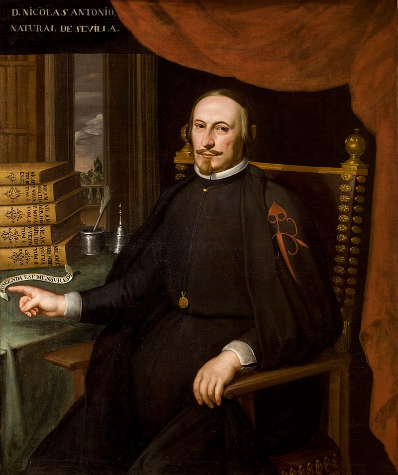 Imperio_e's tweet image. 28 de Julio 1617: nace Nicolás Antonio, célebre erudito español, iniciador de la Bibliografía española moderna.
Fue nombrado Caballero de la Orden de Santiago, por Felipe IV, y fue fiscal del Real Consejo de Cruzada.