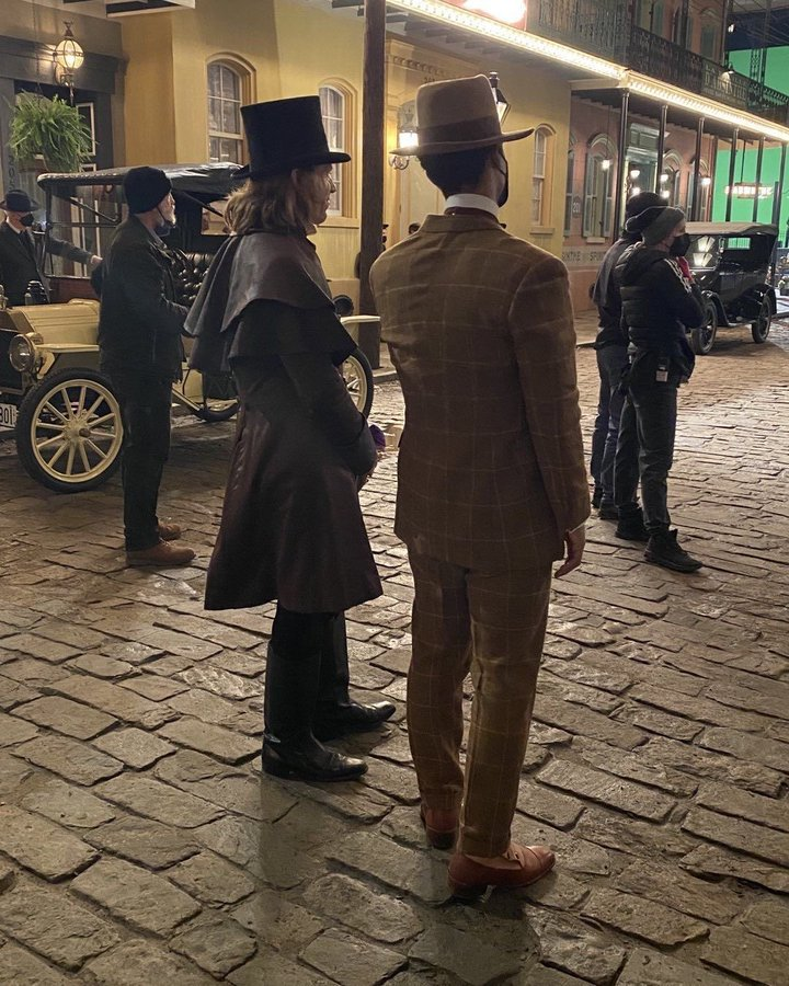 m0mento_'s tweet image. s3 we need daniel in a stupid big hat to complete the polycule