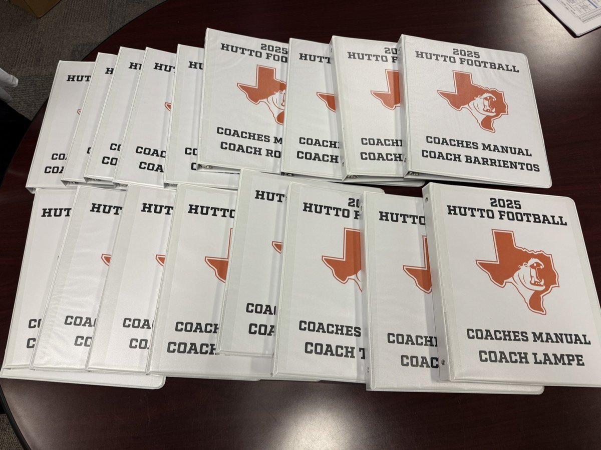 Year 1 as a Head Coach! Fired up to begin this journey with this great coaching staff at <a href="/HuttoHS_Fball/">Hutto Football</a>!