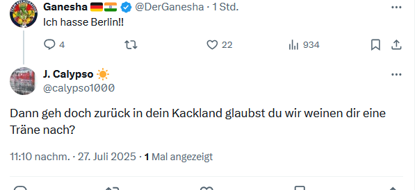 DerGanesha's tweet image. Keine Pointe
