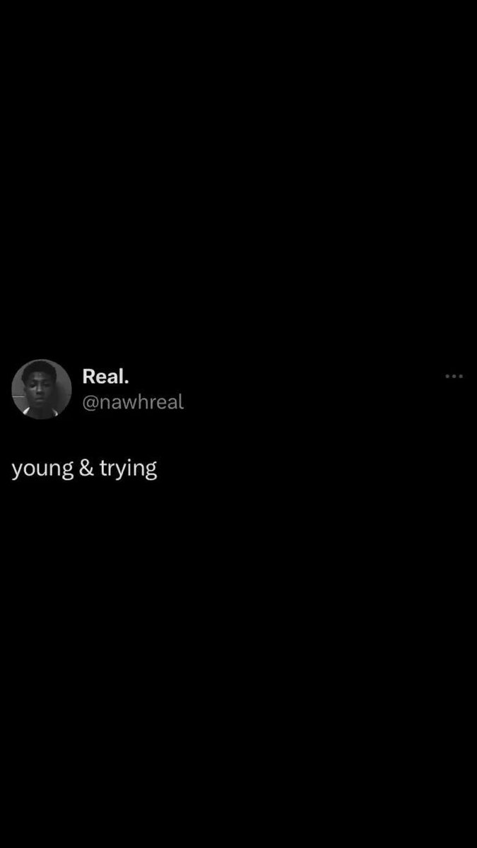 cchidexx's tweet image. Where’s the lie?
But being broke? 
That’s another trauma