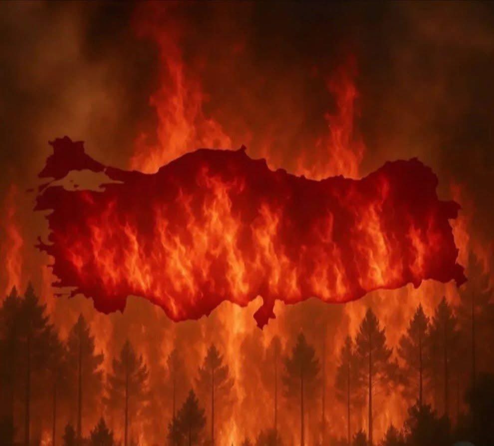 Düşman açıkça ülkemize saldırıyor askeri güçle elde edemediklerini yangınla kaosla kazanmaya çalışıyorlar ama içimizdeki namusuzlar işi gücü bırakmış devlete saldırıyor.
Manukyanın çocukları yüz yıldır bu millete kene gibi yapıştı elbet yok olacakları gün gelecek.

 #bursayanıyor