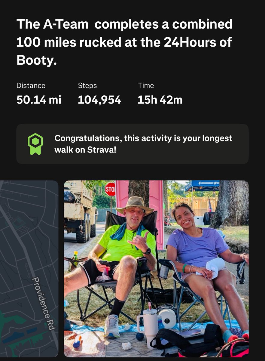 F3Snoop~ABunn (@f3snoop) on Twitter photo Do hard things and you will learn a lot about yourself mentally, emotionally and physically.
The #ATeam completed a combined 100 miles Rucked in 24 Hours ✅
<a href="/F3Metro/">F3 Charlotte Metro</a> <a href="/F3Nation/">F3</a> <a href="/F3_Challenges/">F3 Resistance Training & Gear</a> Do hard things and you will learn a lot about yourself mentally, emotionally and physically.
The #ATeam completed a combined 100 miles Rucked in 24 Hours ✅
<a href="/F3Metro/">F3 Charlotte Metro</a> <a href="/F3Nation/">F3</a> <a href="/F3_Challenges/">F3 Resistance Training & Gear</a>
