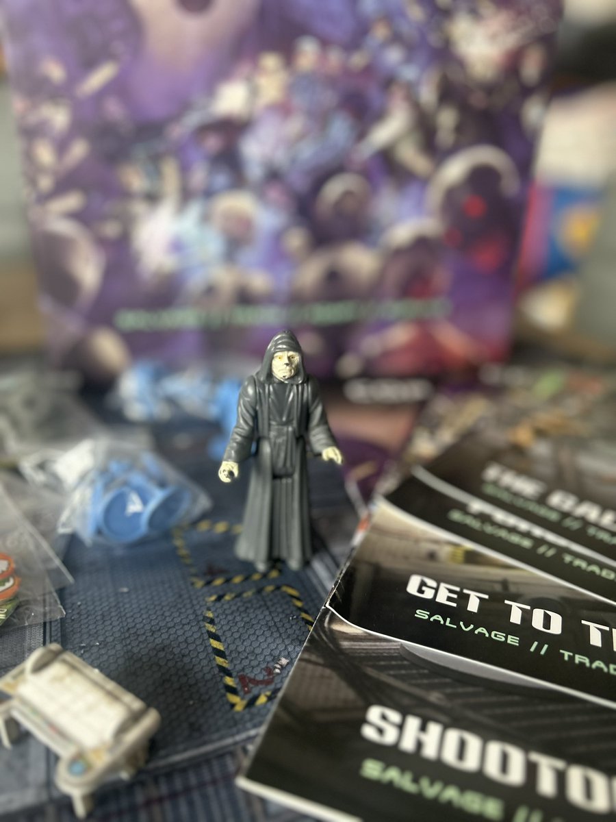 palpatineontour's tweet image. Another great game the Emperor is playing. Great terrain and replayability. #battlesystems #corespace @BattleSystemTWS  #EmperorPalpatine #emperor_on_tour #emperor #StarWars #ttrpg #TabletopGame #rpg #boardgames #firstborn #purge #gamesnight #palpatine #salvagetradeadaptsurvive