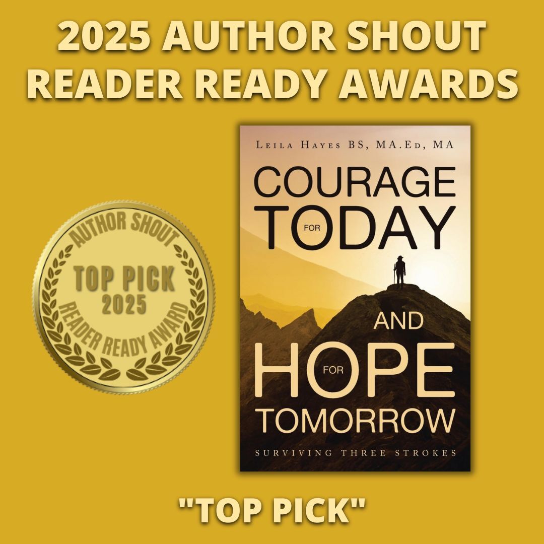 AuthorShout's tweet image. TOP PICK - Courage for Today and Hope for Tomorrow: Surviving Three Strokes amzn.to/4irfWrG
#toppick #awardwinning #ASMSG #IARTG #amreading #bestbooks #bookboost #bookplug