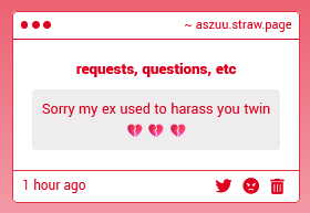 aszuus's tweet image. lol its ok twin