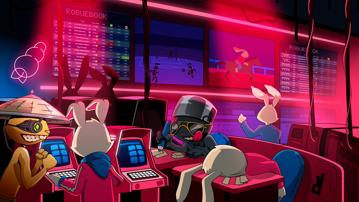 Rogues Sports DAO is officially live!
The biggest SubDAO in the burrow 🕳️
Led by sports betting OGs <a href="/1of1gr/">1 of 1</a> &amp; <a href="/EEProfits/">Elite Edge Profits</a> 
Smarter plays, sharper degens 🐰🧠