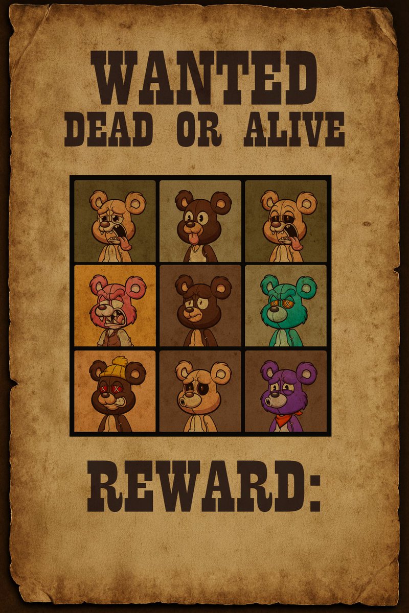 The bounties begin — Round 1 of 4. 

Many Bears have surprises behind them 🧸😲.
Some hold real prizes.🎁
One carries something truly special.✨️✨️✨️ 

Participate in each round, and one lucky person who joins all four will receive an additional reward at the end. 

This is