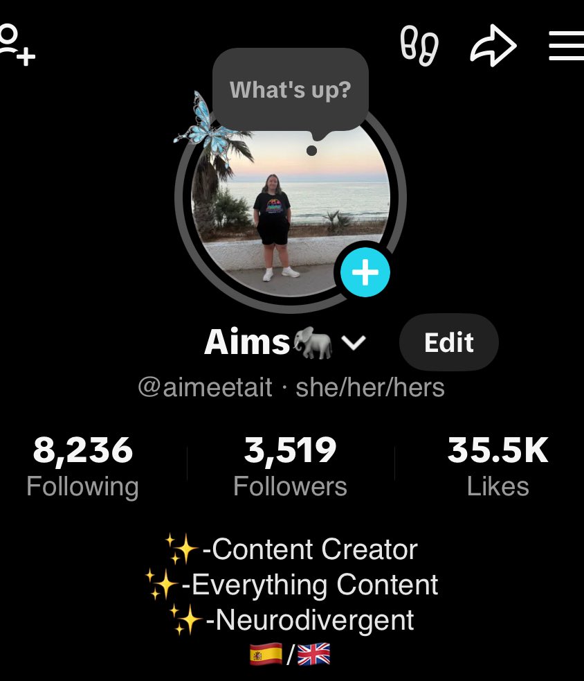 AimeeTaits's tweet image. I have officially hit 3.5K followers on tik tok which means we are half way to 4K which is insane and also we have hit 35.5K likes which is also crazy!
This is what not giving up looks like!
Drop me a follow: TikTok.com/@aimeetait