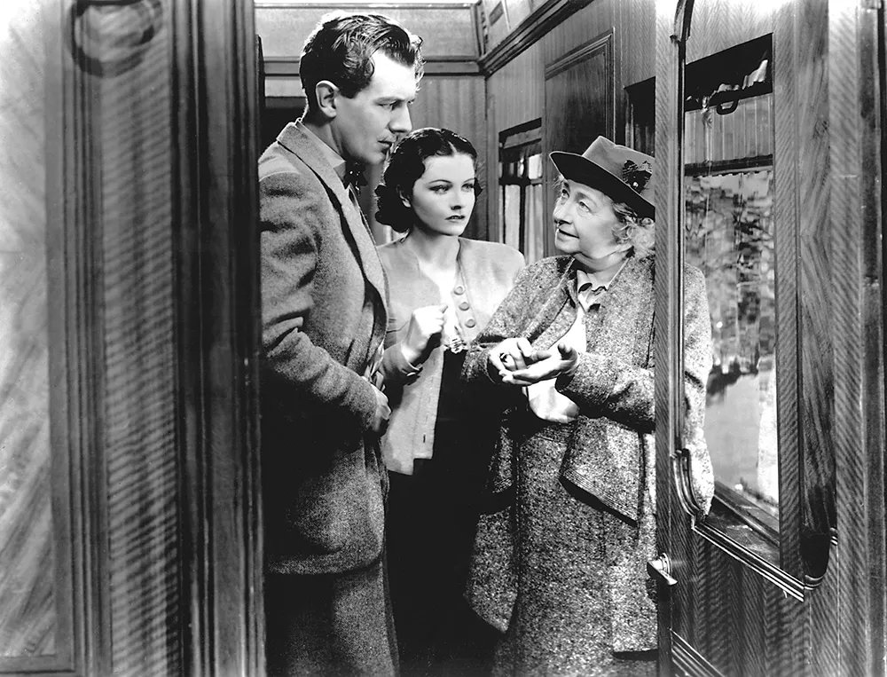sketcher1223's tweet image. Ready for "The Lady Vanishes" (1938), up in a few minutes on #TCM. Two train passengers try to discover what became of the elderly Miss Froy, who seems to have vanished into thin air, while others claim there never was such a person. Great earlier Hitchcock! #TCMParty