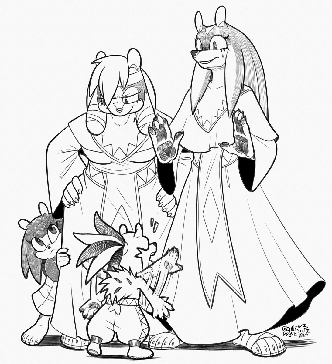 Gemlik_rogue's tweet image. (AU) Light Gaia nuns. 
Jamala and Gabrielle (Surge).