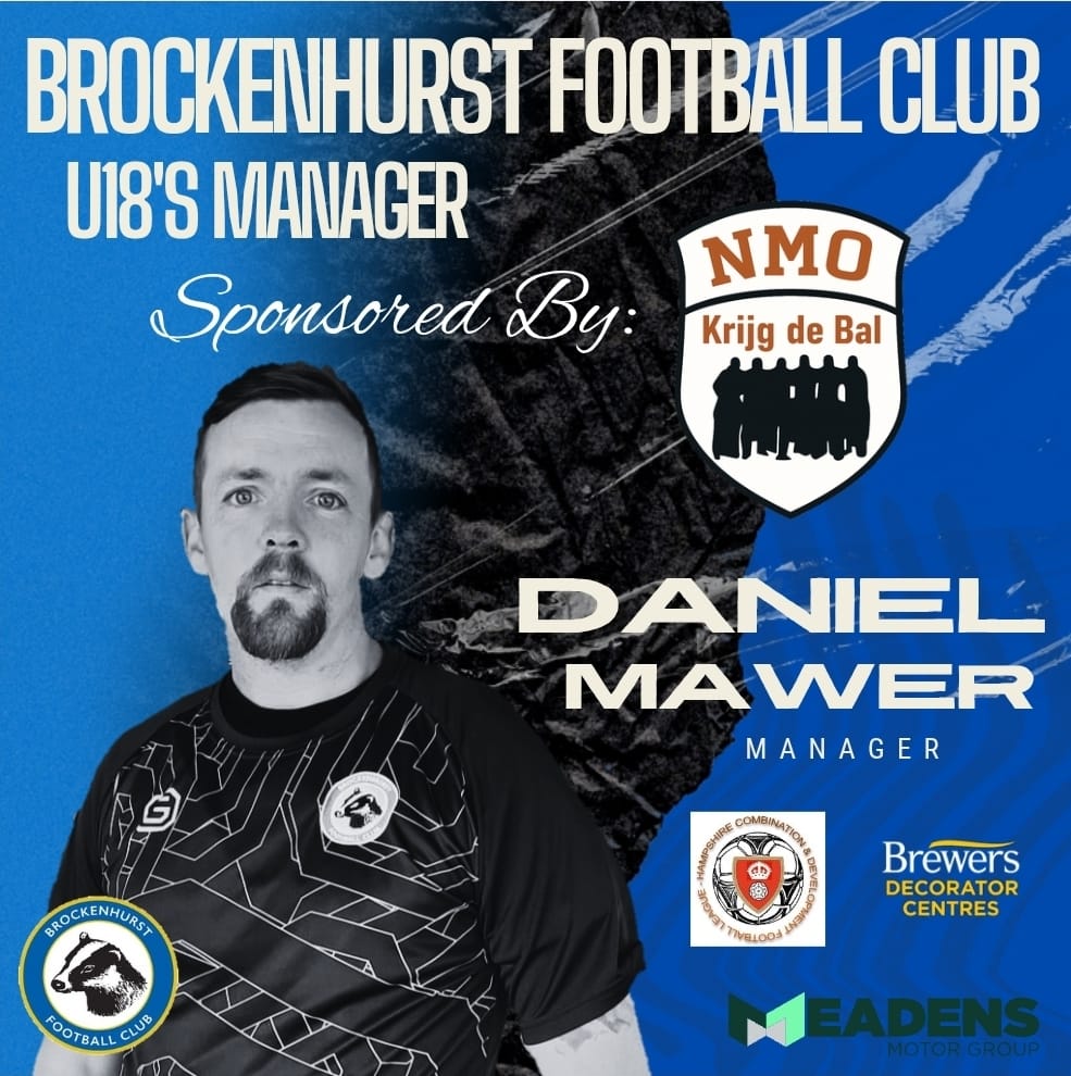 Brockenhurst FC (@brock_fc) on Twitter photo TEAM OFFICIAL SPONSORSHIP
We are happy to announce that U18 Team Manager <a href="/Dan_r_mawer/">Dan R Mawer</a> will be kindly Sponsored by <a href="/dasstevens/">Das Stevens</a> & NMO
Thank You Das & all at NMO👏 TEAM OFFICIAL SPONSORSHIP
We are happy to announce that U18 Team Manager <a href="/Dan_r_mawer/">Dan R Mawer</a> will be kindly Sponsored by <a href="/dasstevens/">Das Stevens</a> & NMO
Thank You Das & all at NMO👏
