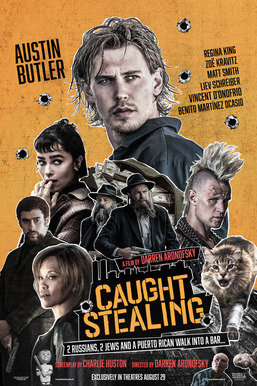 radiodormouse's tweet image. One Battle After Another and Caught Stealing look like the disposable-but-fun movies you’d see in the 90s. But it’s odd they’re the new Paul Thomas Anderson and Darren Aronofsky films. With existing IP dominating culture, are action-comedies the closest they can get to art films?