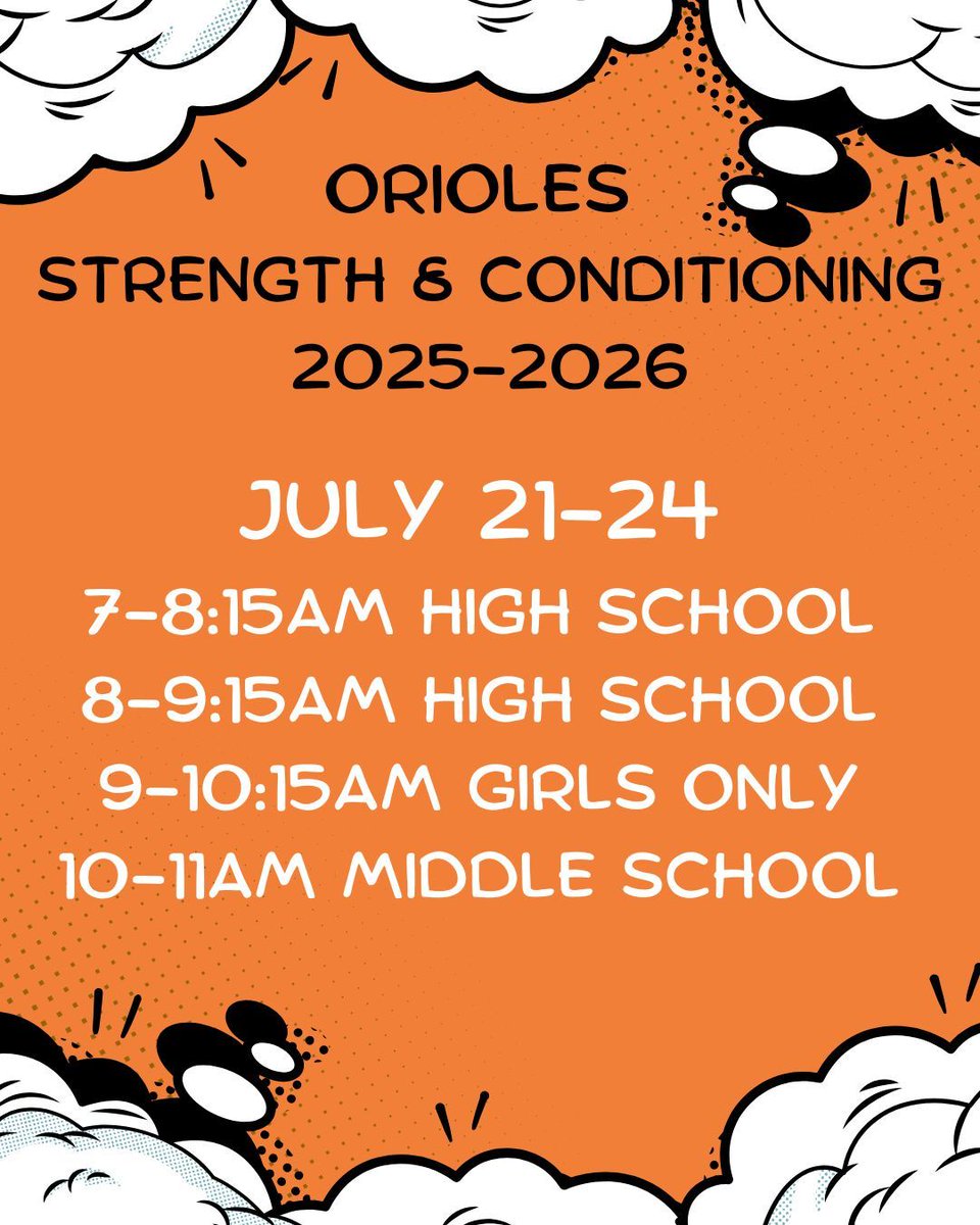 📅 Schedule: July 21-24📅