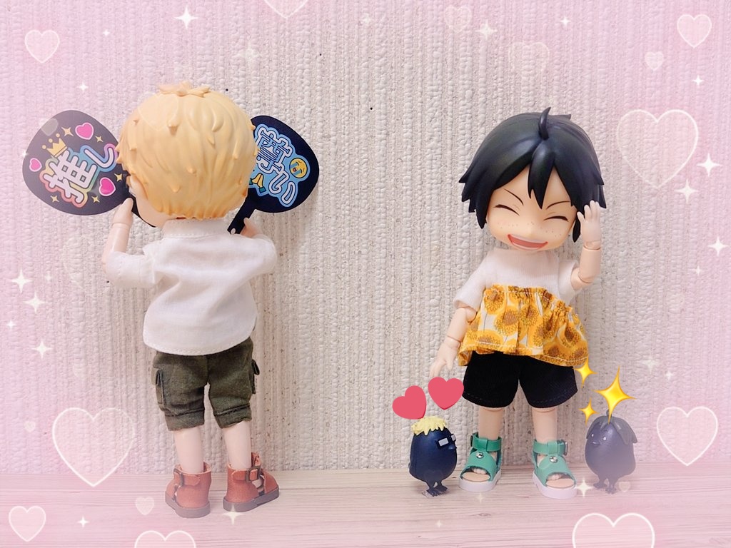 MichiDK7's tweet image. 今回Nitte+N様(@n_nitten)のお洋服でやってみたかったこと…⛰くんに着てもらいたかった(≧∇≦)b
やっぱりよく似合う〜💕💕💕💕💕💕
私の抑えきれない気持ちを🌙が代わりに表現してくれています🤭
半ズボンも合わせやすくて、男女関係なく着せられそうです😊
ありがとうございます🥰🥰🥰