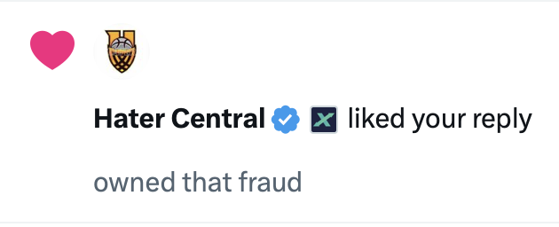 JuiceTHFC's tweet image. .@TheHateCentral liked my reply. I&apos;ve actually made it 😭😭🤍🤍