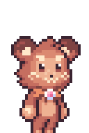 🐑🌿Love this mascot design, so I just had to make a pixel art for it

Had to grab and mess with the color pallet 3 times before I got something I was satisfied with, I think it turned out well

I would add the cinnamon roll tail, but it would be completely blocked by the hand😅