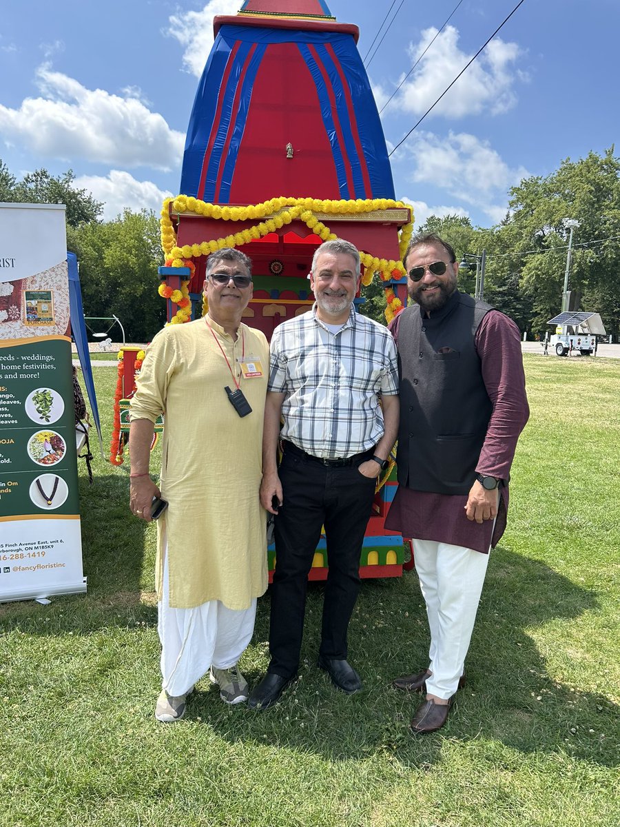 PaulCalandra's tweet image. Beautiful day for Chariot Fest in Markham-Stouffville. A celebration of culture and a great way for our community to connect.