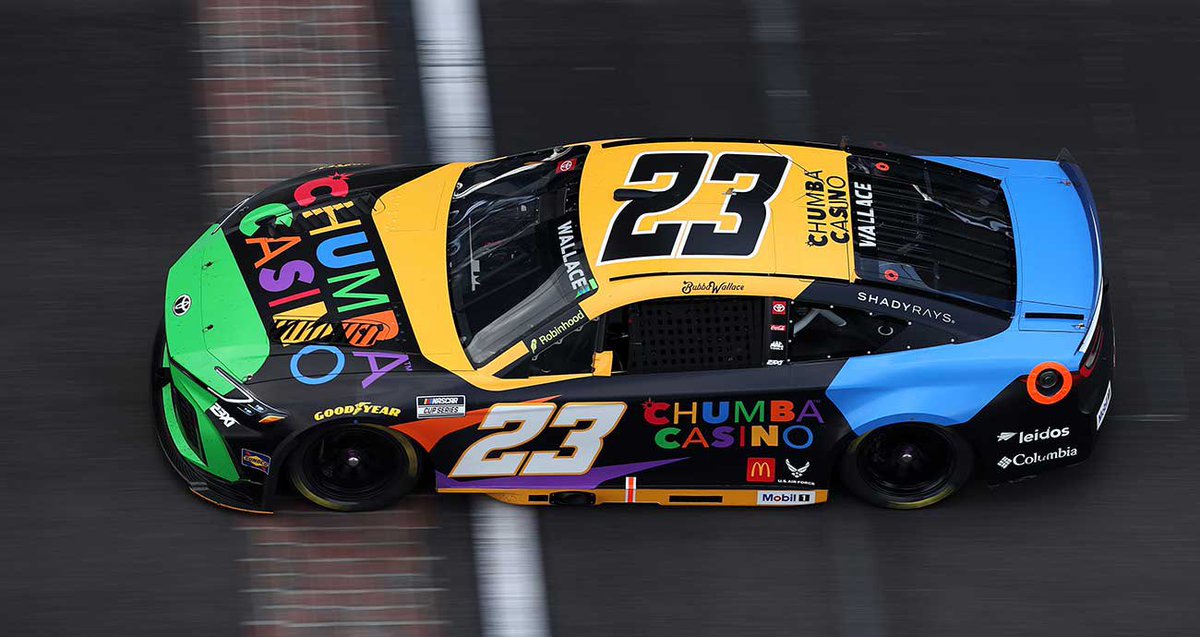 It wasn’t rain shortened.

It wasn’t in a different car number.

It was all Bubba.

Against the defending race winner &amp; the one many claim to be the best driver in the world.

Head-to-head. At Indy.

Bubba Wallace earned this.