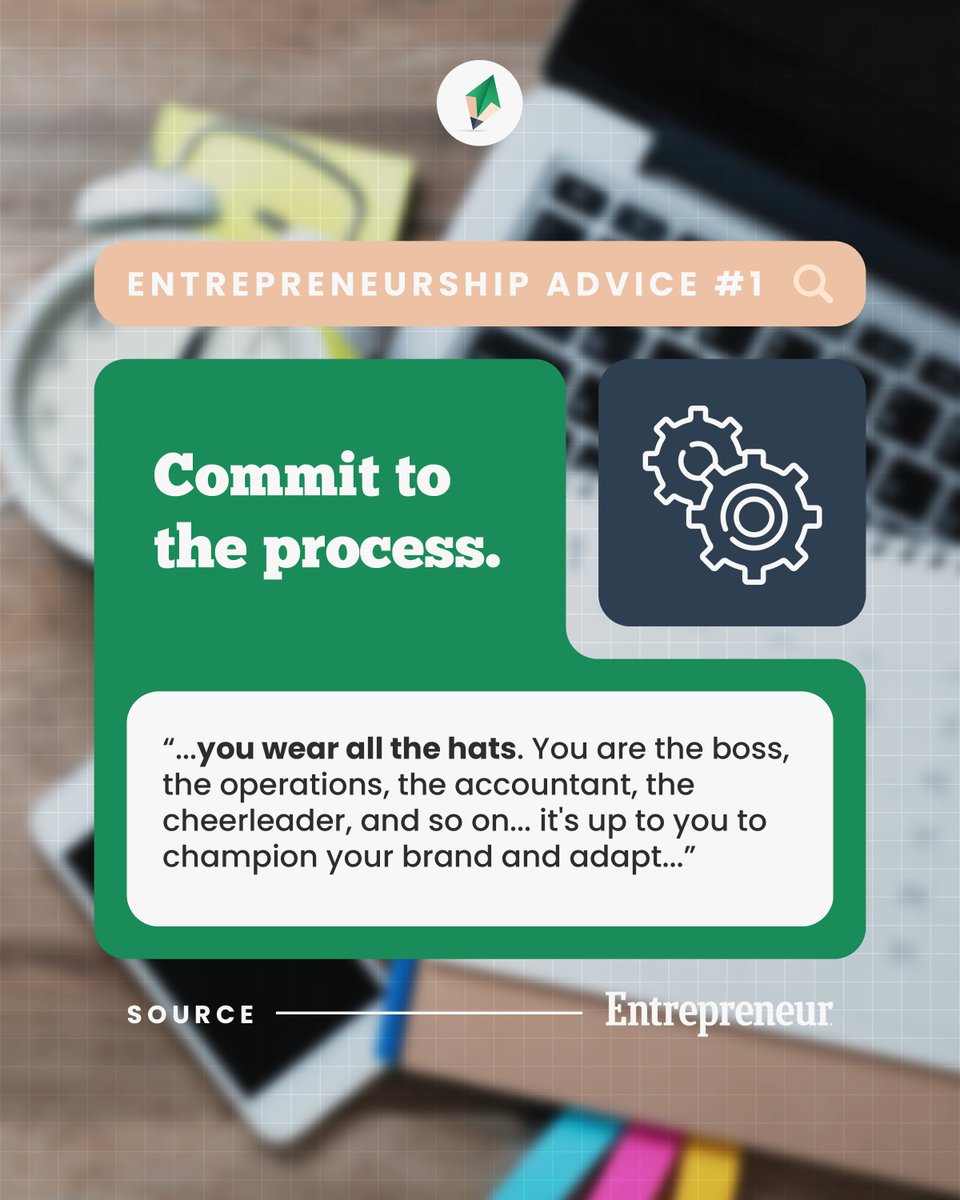WriteDirection7's tweet image. Starting your own business means taking on multiple roles. If you want your brand to flourish 🚀, you’re gonna have to commit! ✊ It’s a journey, and to get somewhere, you’ll have to take steps.

#TheWriteDirection #EntrepreneurLife #EntrepreneurMindset #EntrepreneurTips