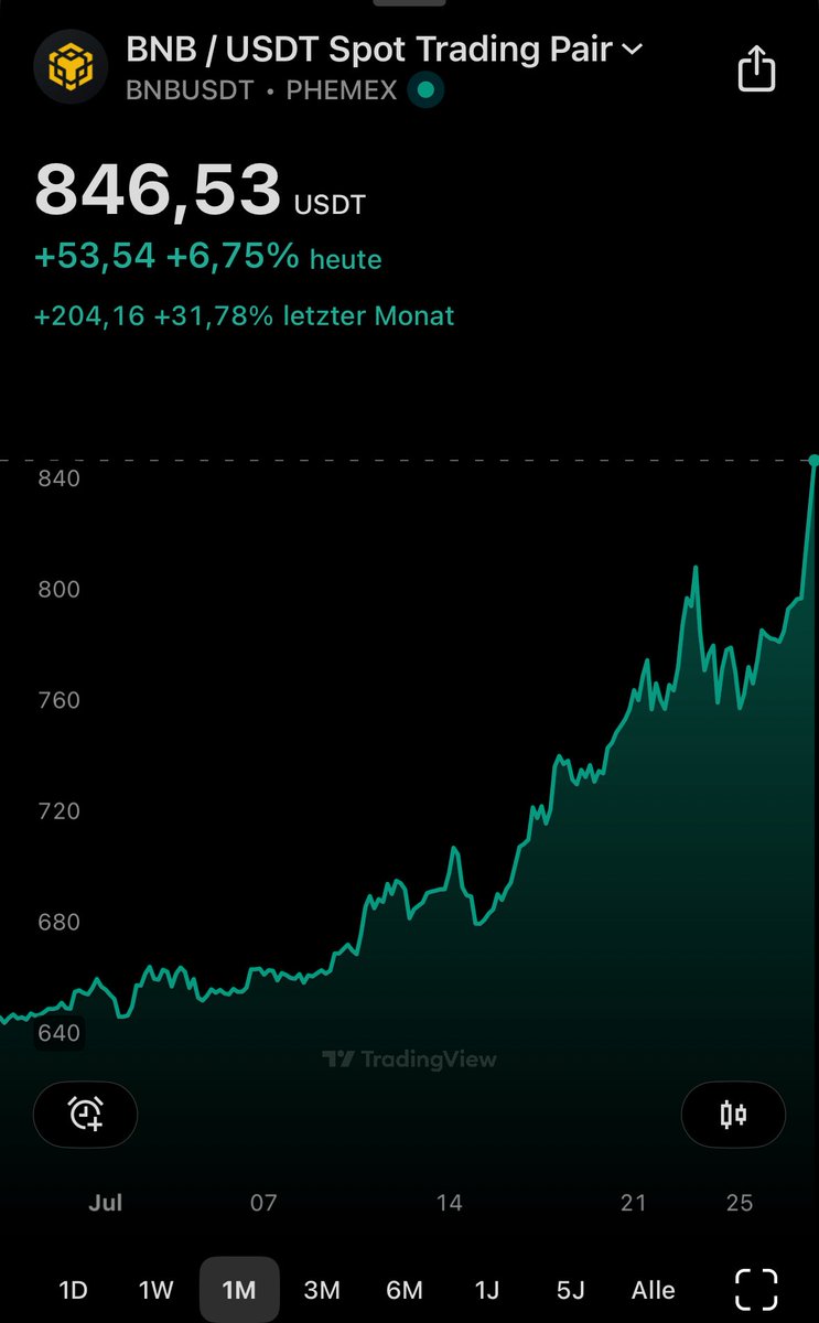 SloppyOnChain's tweet image. How is no one talking about $BNB sitting at ATH?? 🌕🟨🟡
