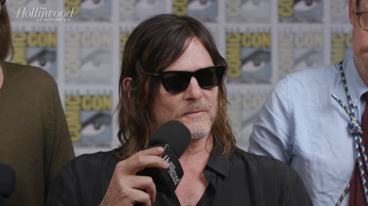reedusnetwork's tweet image. Norman Reedus, Melissa McBride, Greg Nicotero, David Zabel, and Scott M. Gimple interview with The Hollywood Reporter to promote “The Walking Dead: Daryl Dixon” at San Diego Comic-Con in San Diego, California on July 25th.
©️ hollywoodreporter | YouTube | youtu.be/B86W7iJOsv0